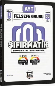 Ders Platosu AYT Felsefe Sıfırmatik Konu Anlatımlı Soru Bankası