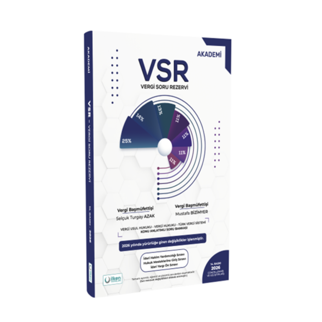 Vergi Soru Rezervi – VSR 2026 İlken Yayınları