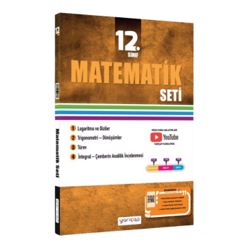 YarıÇap Yayınları 12. Sınıf Matematik Seti