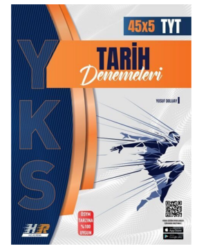Hız ve Renk Yayınları TYT Tarih 45 x 5 Denemeleri