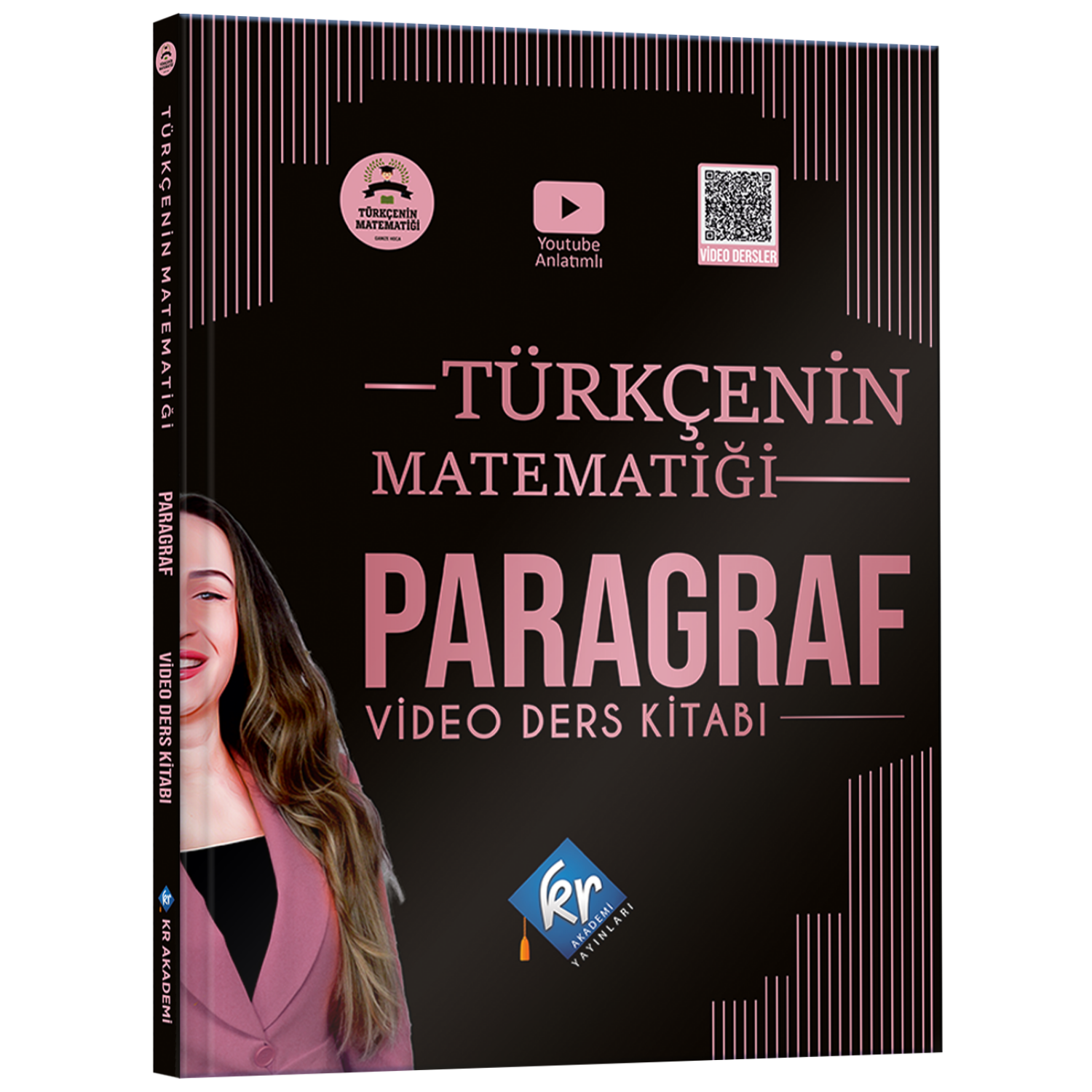 Gamze Hoca Türkçenin Matematiği Tüm Sınavlar İçin Paragraf Video Ders Kitabı KR Akademi Yayınları