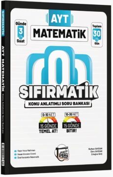 Ders Platosu AYT Matematik Sıfırmatik Konu Anlatımlı Soru Bankası