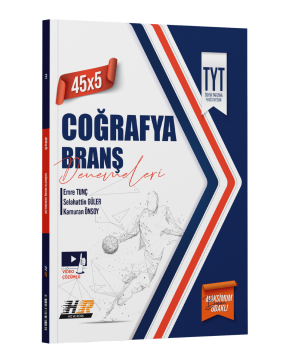 Hız ve Renk Yayınları TYT Coğrafya 45 x 5 Denemeleri