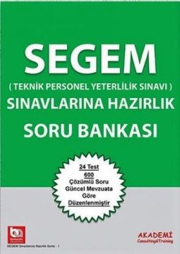 2025 SEGEM Sınavlarına Hazırlık Soru Bankası