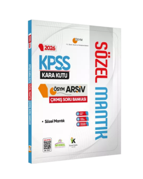 2026 KPSS SÖZEL MANTIK Kara Kutu ÖSYM Çıkmış Soru Havuzu Bankası Konu Özetli Dijital Çözümlü İnformal Yayınları