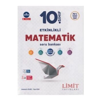 Limit Yayınları 10. Sınıf Matematik Etkinlikli Soru Bankası Sebahattin Ölmez, Tuba Uzun