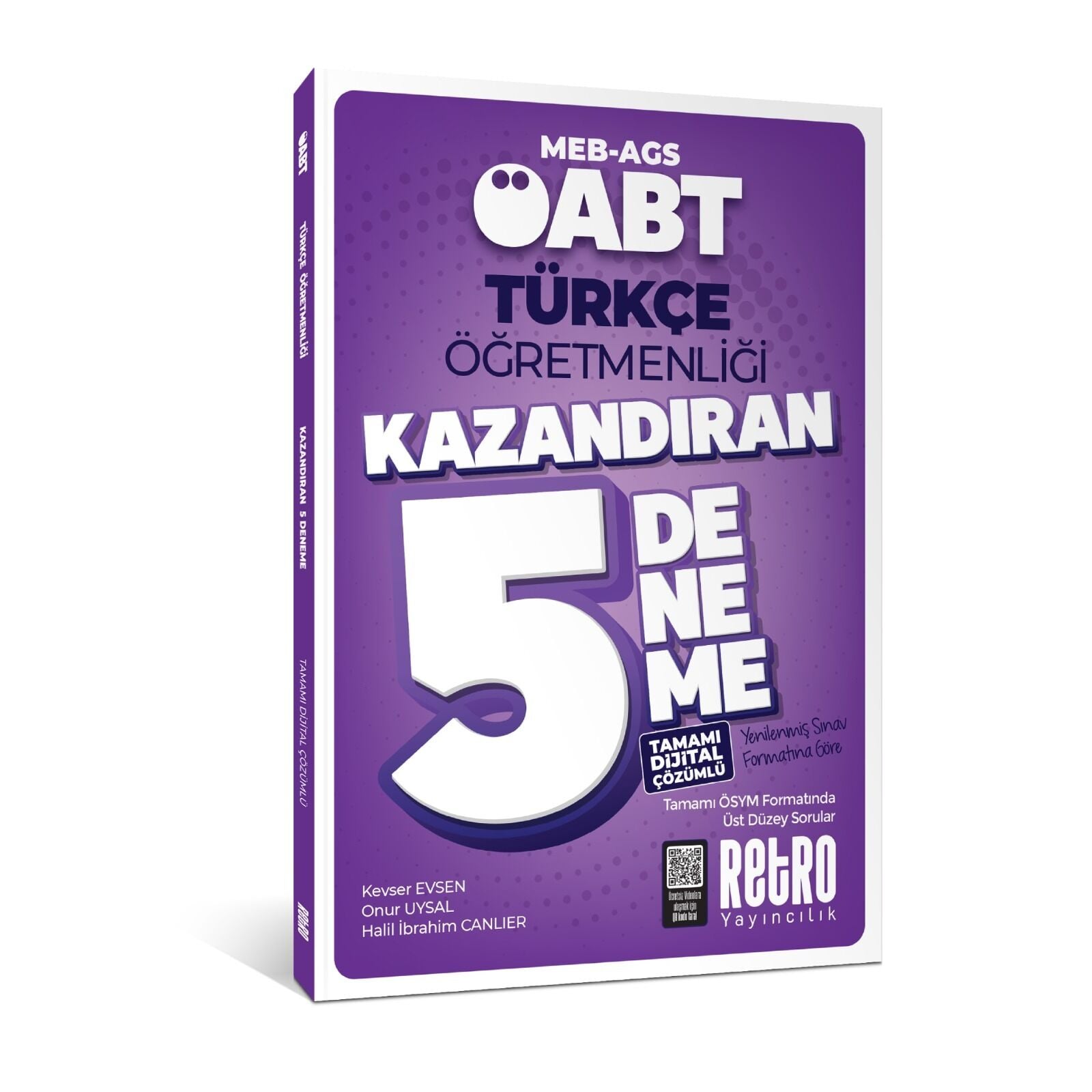 MEB AGS ÖABT Türkçe Öğretmenliği Kazandıran 5 Deneme Retro Yayıncılık