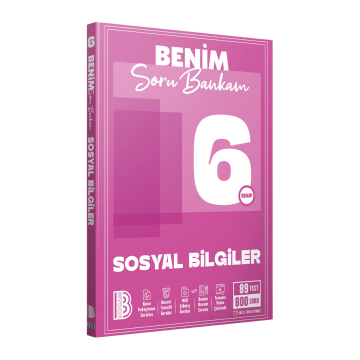 Benim Hocam Yayınları 6. Sınıf Sosyal Bilgiler Benim Soru Bankam