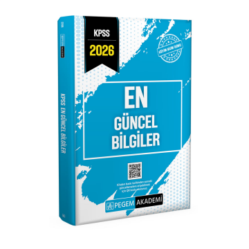 2026 KPSS En Güncel Bilgiler Pegem Yayınları