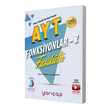 YarıÇap Yayınları AYT Fonksiyonlar 2 Fasikülü