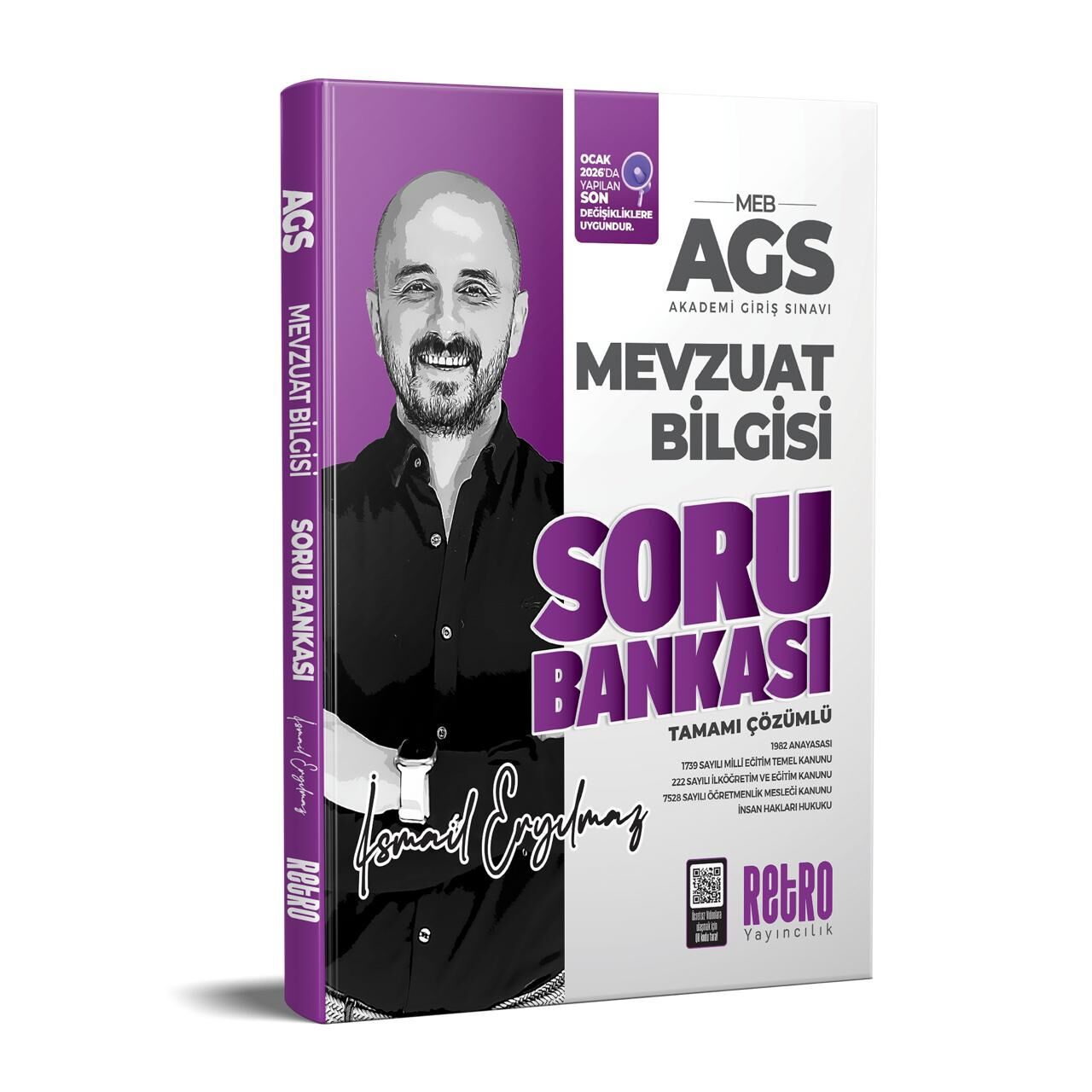 Retro Yayıncılık 2026 MEB-AGS İsmail Eryılmaz Mevzuat Soru Bankası