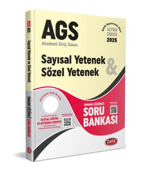 Ags Ultra Serisi Sayısal Yetenek - Sözel Yetenek Tamamı Çözümlü Soru Bankası Data Yayınları