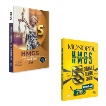 2024 Hmgs Hukuk Mesleklerine Giriş Sınavı 2'li Deneme Seti
