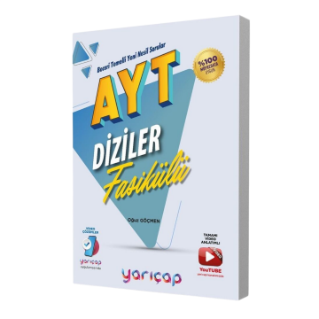 YarıÇap Yayınları AYT Diziler Fasikülü