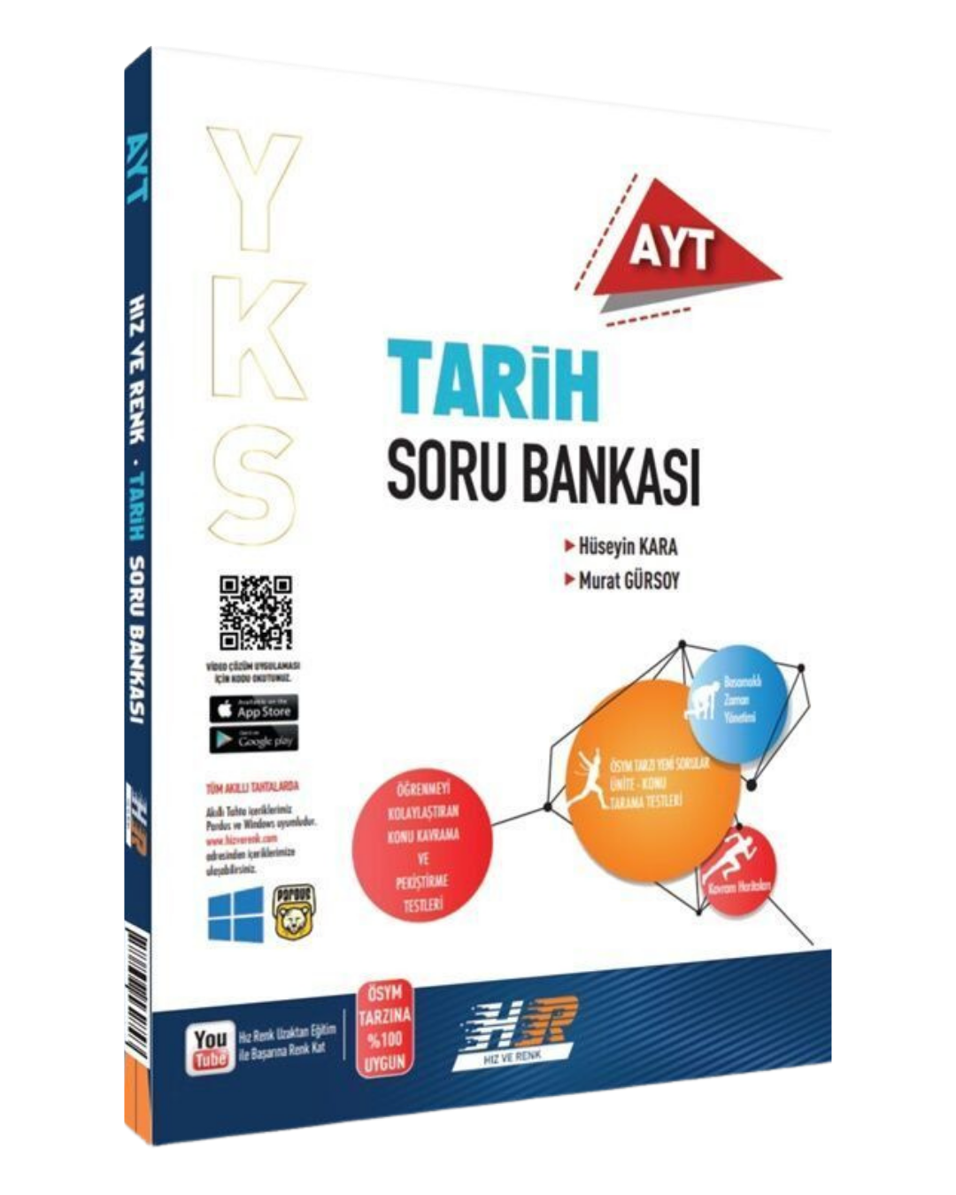 Hız ve Renk Yayınları AYT Tarih Soru Bankası
