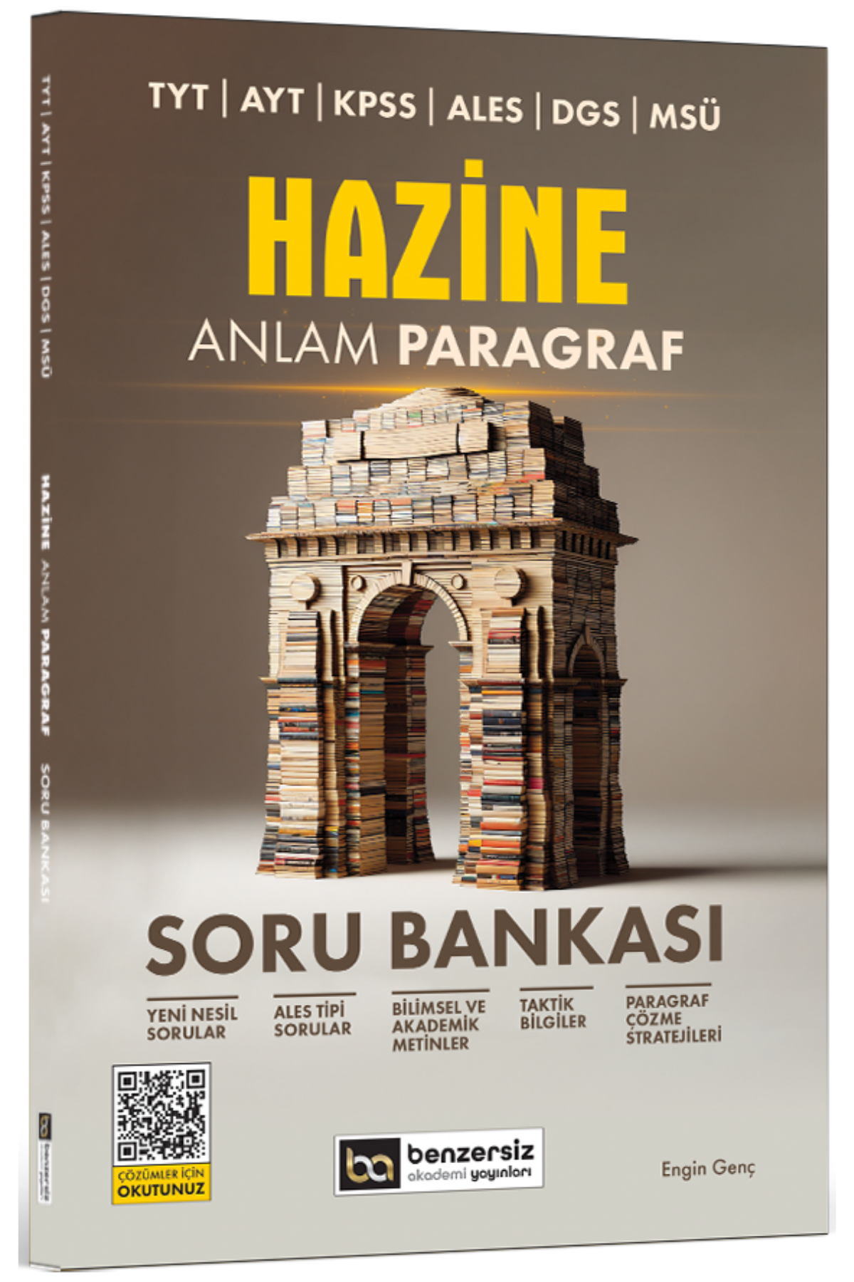 TYT AYT KPSS ALES DGS MSÜ Hazine Anlam Paragraf Soru Bankası Benzersiz Akademi Yayınları (İadesiz)