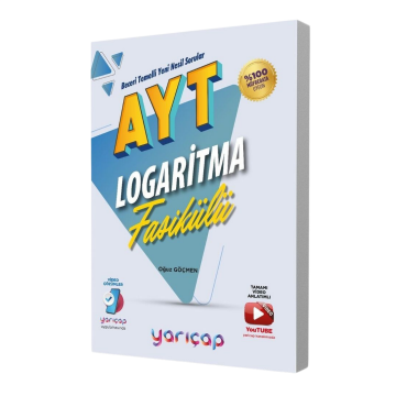 YarıÇap Yayınları AYT Logaritma Fasikülü