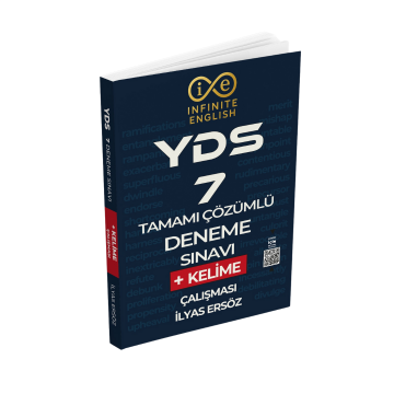 Infinite English YDS PDF Çözümlü 7 Deneme Sınavı ve Kelime Çalışması - İlyas Ersöz