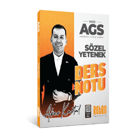 2026 MEB-AGS Aker Kartal Sözel Yetenek Ders Notu Retro Yayıncılık