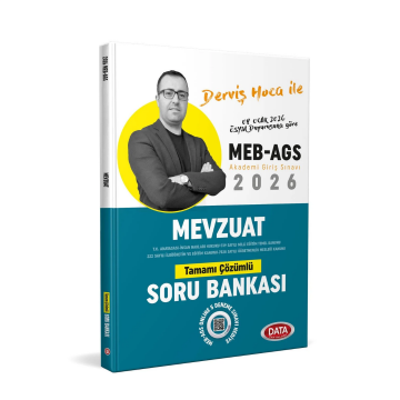 Derviş Hoca ile 2026 AGS Mevzuat Tamamı Çözümlü Soru Bankası Data Yayınları