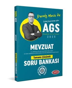 Derviş Hoca İle Ags Mevzuat Tamamı Çözümlü Soru Bankası Data Yayınları