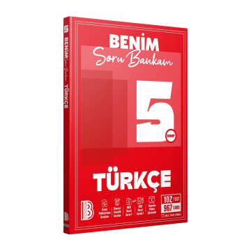 Benim Hocam Yayınları 5. Sınıf Türkçe Benim Soru Bankam