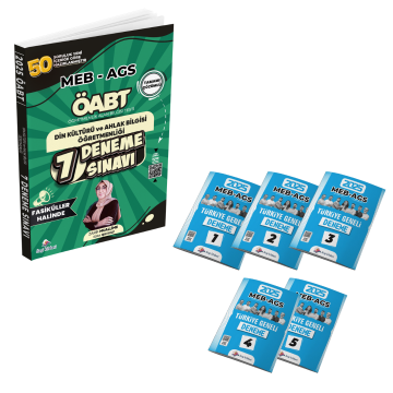 Dizgi Kitap 2025 Meb Ags Öabt Din Kültürü ve Ahlak Bilgisi Öğretmenliği Tamamı Pdf Çözümlü 7 Deneme Sınavı ve AGS Türkiye Geneli Tamamı PDF Çözümlü 5 Deneme Seti﻿