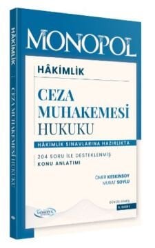 Monopol Yayınları 2026 Hakimlik Ceza Muhakemesi Hukuku Konu Anlatımı 6. Baskı