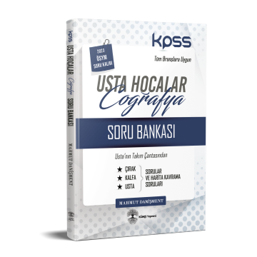2023 Usta Hocalar Kpss Coğrafya Soru Bankası Künçe Yayınları