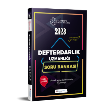 Memur Sınav Yayınları 2023 Defterdarlık Uzmanlığı Tamamı Çözümlü Soru Bankası
