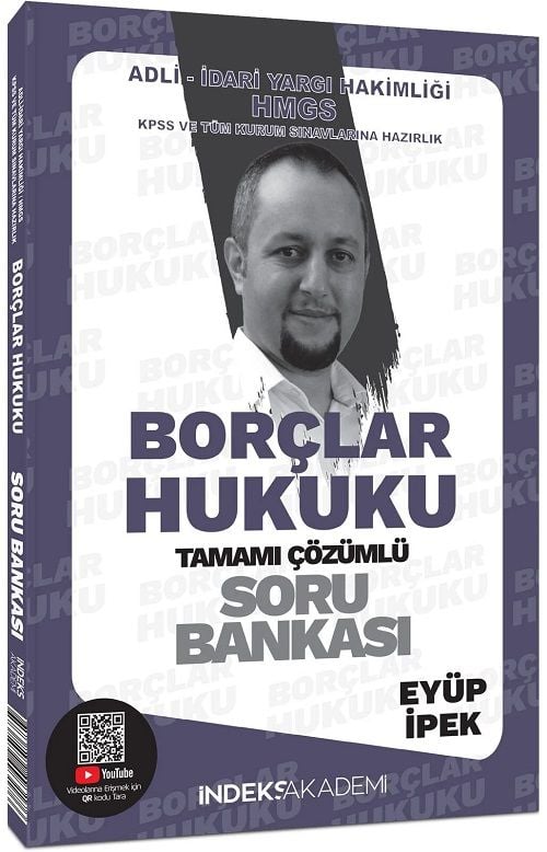 İndeks Akademi 2025 KPSS A Grubu Borçlar Hukuku Soru Bankası Çözümlü -  Eyüp İpek İndeks Akademi Yayıncılık
