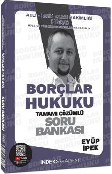 İndeks Akademi 2025 KPSS A Grubu Borçlar Hukuku Soru Bankası Çözümlü -  Eyüp İpek İndeks Akademi Yayıncılık