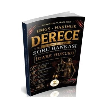 Savaş Yayınları HUKAL HMGS-Hakimlik Derece İdare Hukuku Soru Bankası