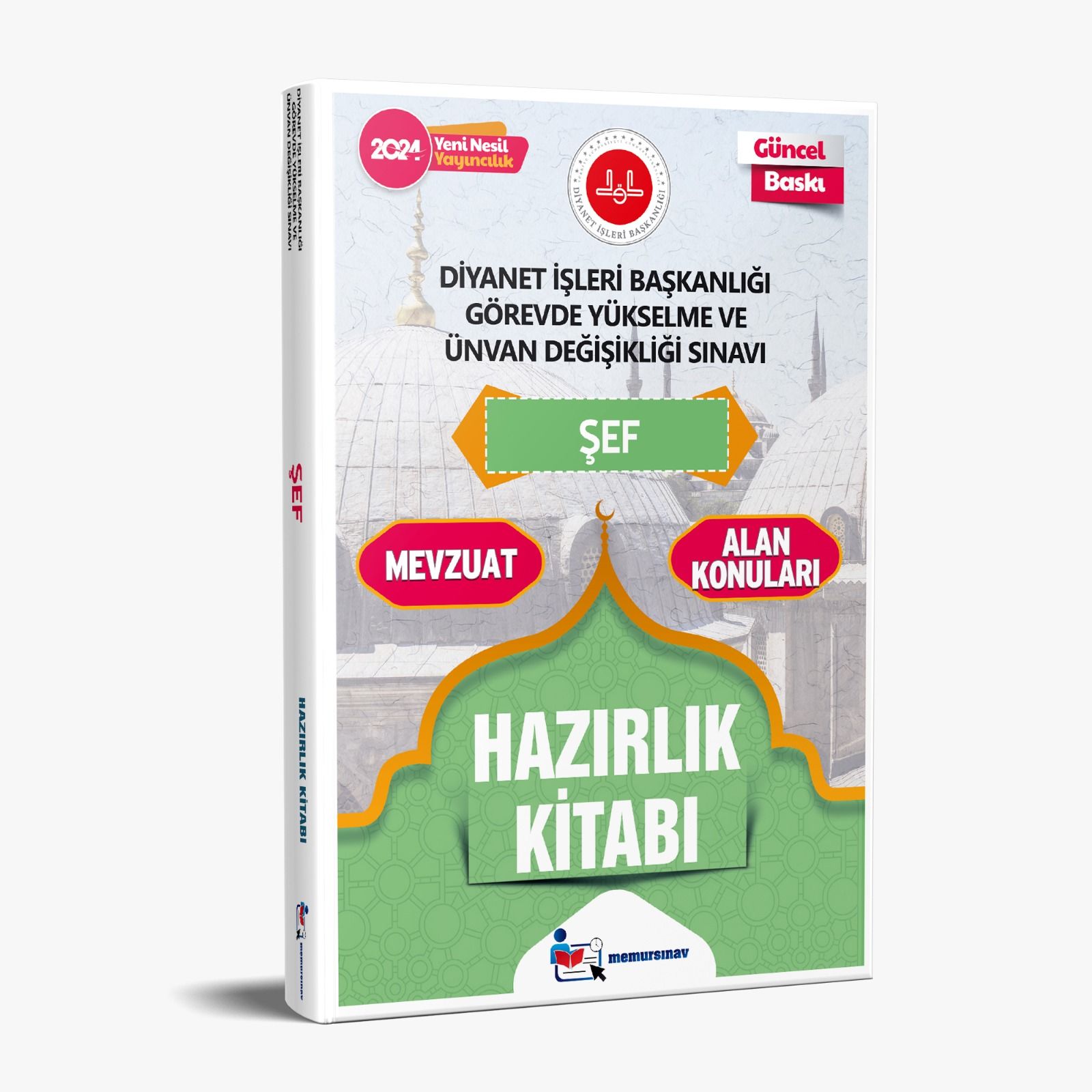 Diyanet İşleri Başkanlığı Gys Ve Uds  Şef Hazırlık Kitabı 2024 Memur Sınav Yayınları