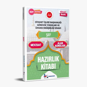 Diyanet İşleri Başkanlığı Gys Ve Uds  Şef Hazırlık Kitabı 2024 Memur Sınav Yayınları