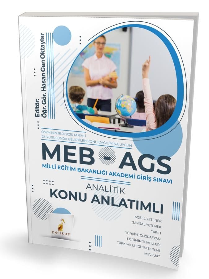 MEB - AGS Hazırlık Analitik Konu Anlatımlı Tek Kitap Pelikan Yayınları