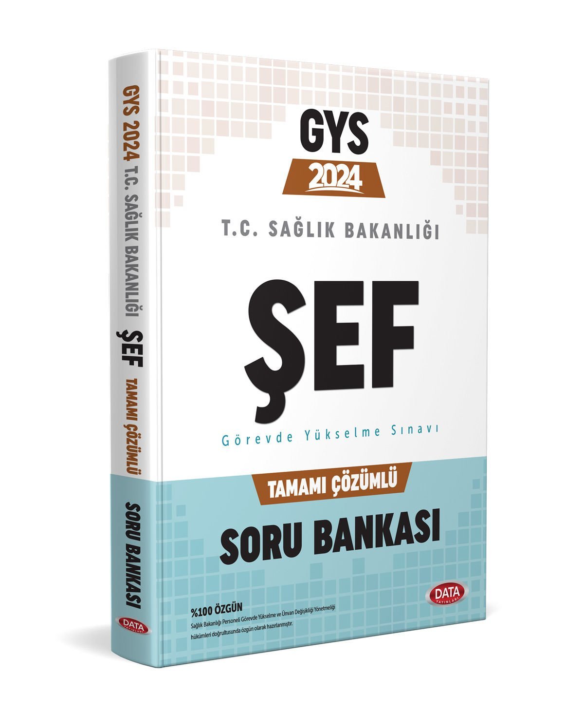 Data 2024 GYS Sağlık Bakanlığı Şef Soru Bankası Çözümlü Görevde Yükselme Data Yayınları