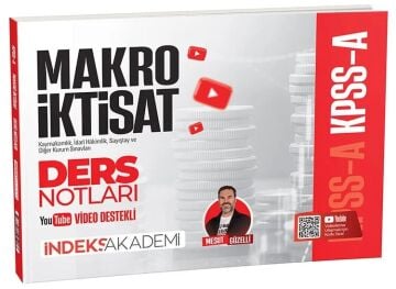 KPSS A Grubu Makro İktisat Video Ders Notları - Mesut Güzelli İndeks Akademi Yayıncılık