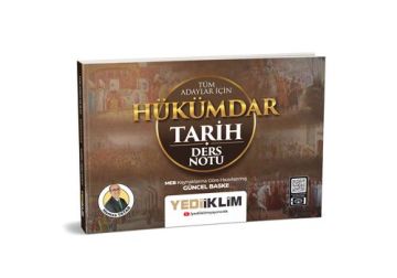 Yediiklim yayınları Tüm Adaylar İçin Hükümdar Tarih Ders Notları