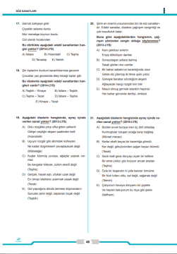 Dizgi Kitap 2025 AYT Edebiyat Konularına Göre Tasnif Edilmiş Tamamı PDF Çözümlü Çıkmış Sorular