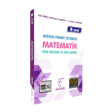 Karekök Yayınları 8. Sınıf LGS Matematik MPS Konu Anlatımlı Soru Bankası
