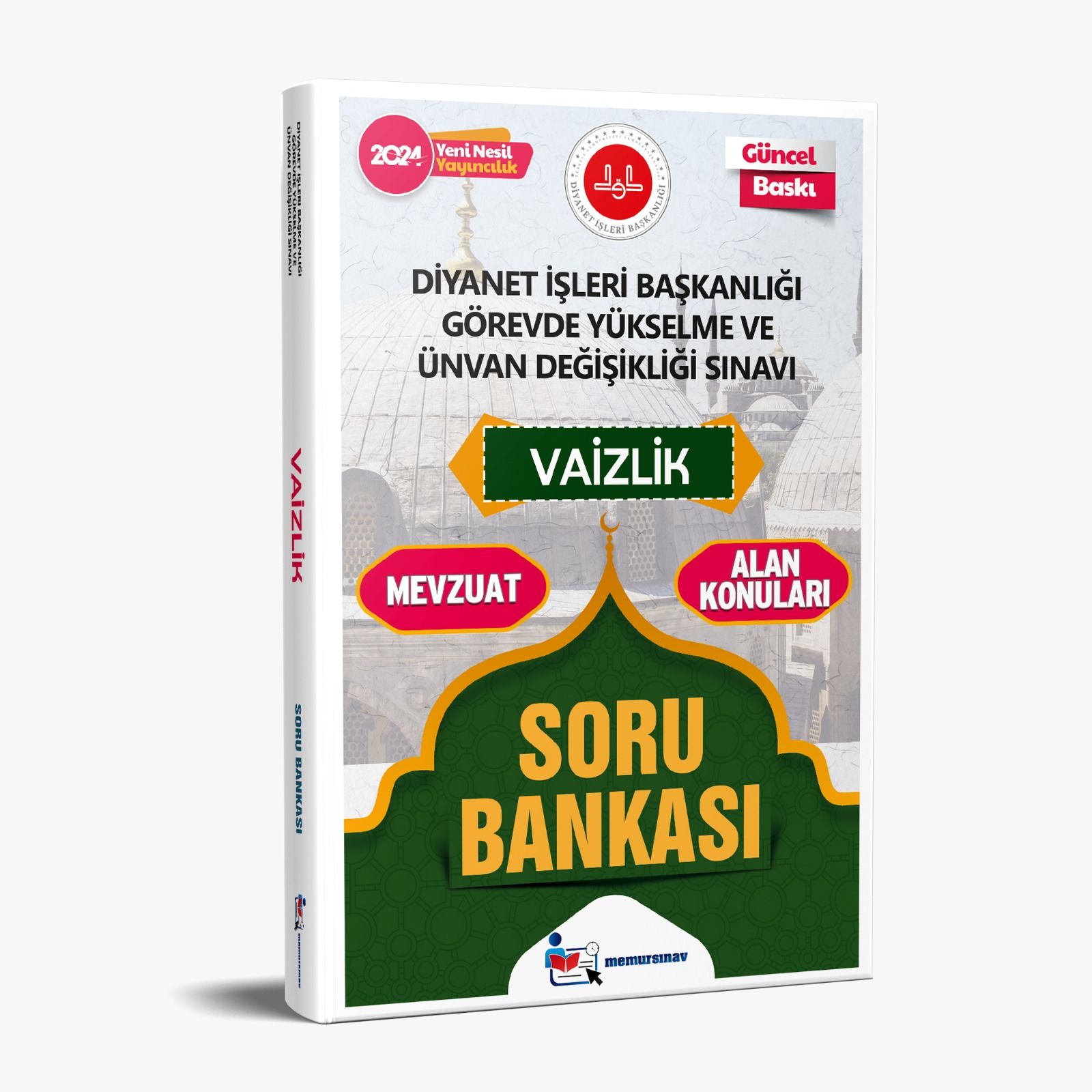 Diyanet İşleri Başkanlığı Gys Ve Uds Vaizlik Soru Bankası 2024 Memur Sınav Yayınları
