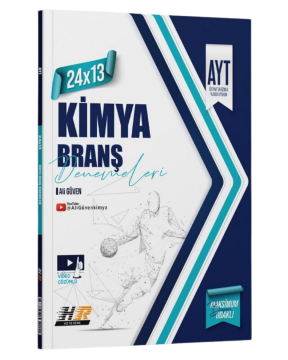Hız ve Renk Yayınları AYT Kimya 24 x 13 Denemeleri