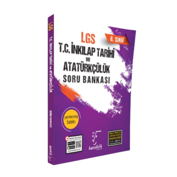 Karekök Yayınları 8. Sınıf LGS T.C. İnkılap Tarihi ve Atatürkçülük Soru Bankası