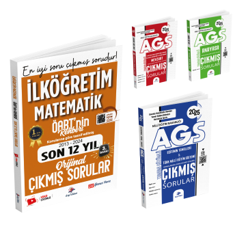 Dizgi Kitap 2025 Öabt İlköğretim Matematik Çıkmış Sorular ve Meb Ags Mevzuat, Anayasa Hukuku, Eğitimin Temelleri Çözümlü Çıkmış Sorular Seti