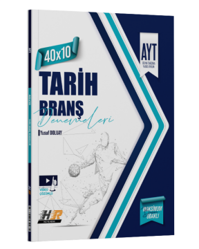 Hız ve Renk Yayınları AYT Tarih 40 x 10 Denemeleri
