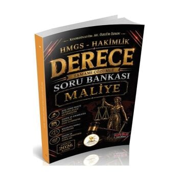 Savaş Yayınları HUKAL HMGS-Hakimlik Derece Maliye Soru Bankas