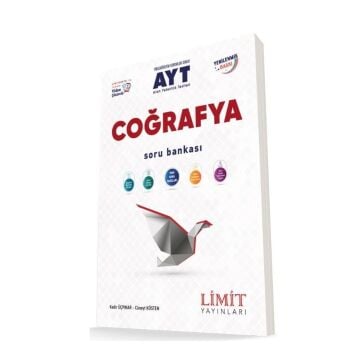 Limit Yayınları AYT Coğrafya Soru Bankası Cüneyt Kösten, Kadir Üçpınar