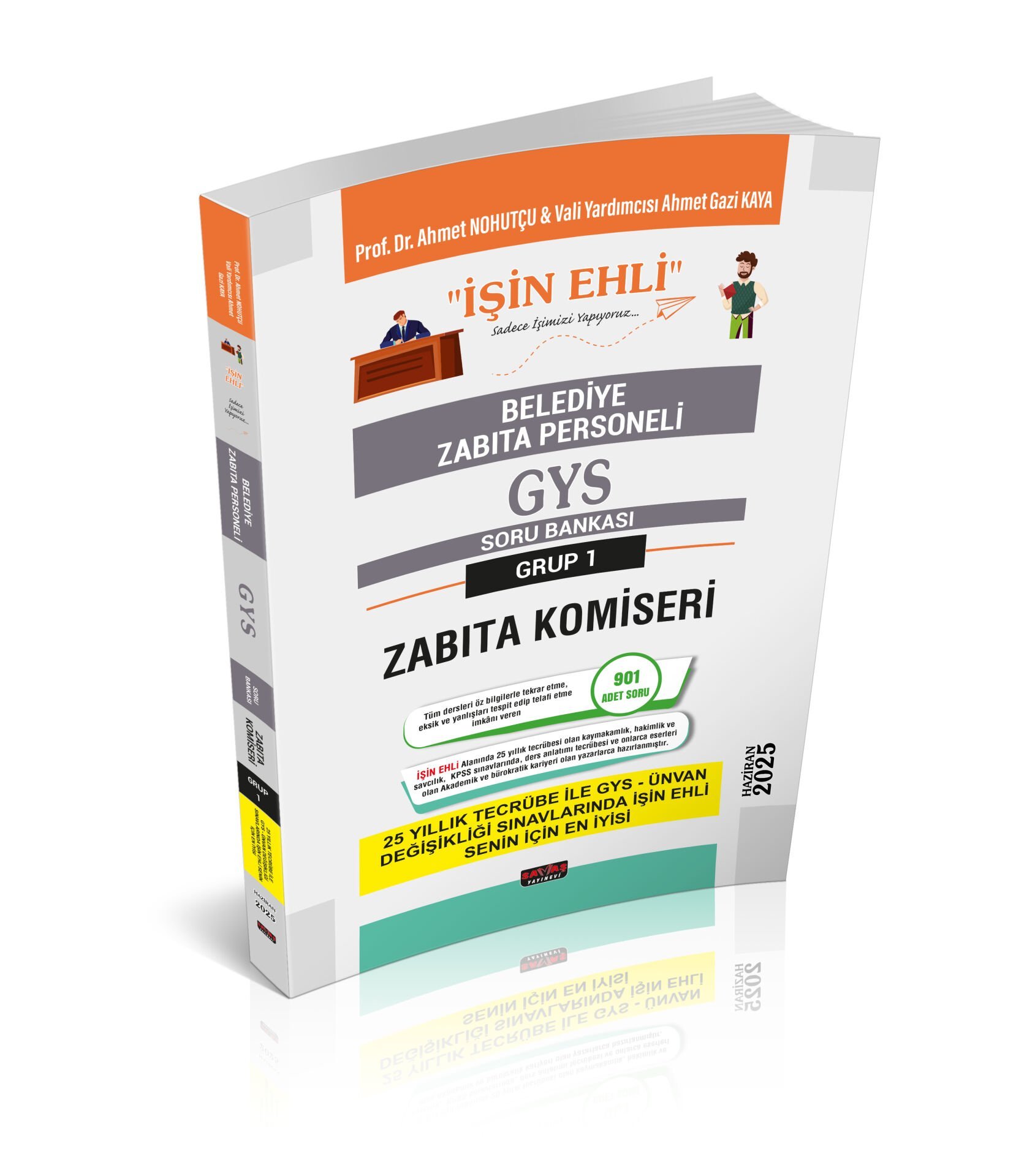 GYS Belediye Zabıta Personeli Soru Bankası Grup 1 Zabıta Komiseri Savaş Yayınları