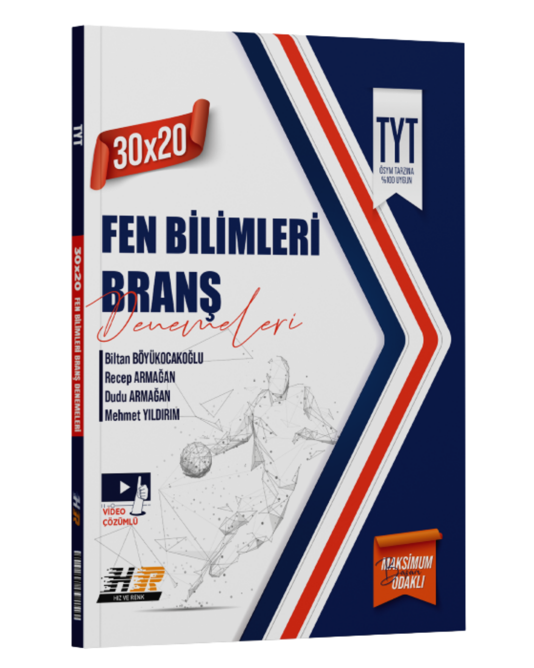 Hız ve Renk Yayınları TYT Fen Bilimleri 30 x 20 Denemeleri